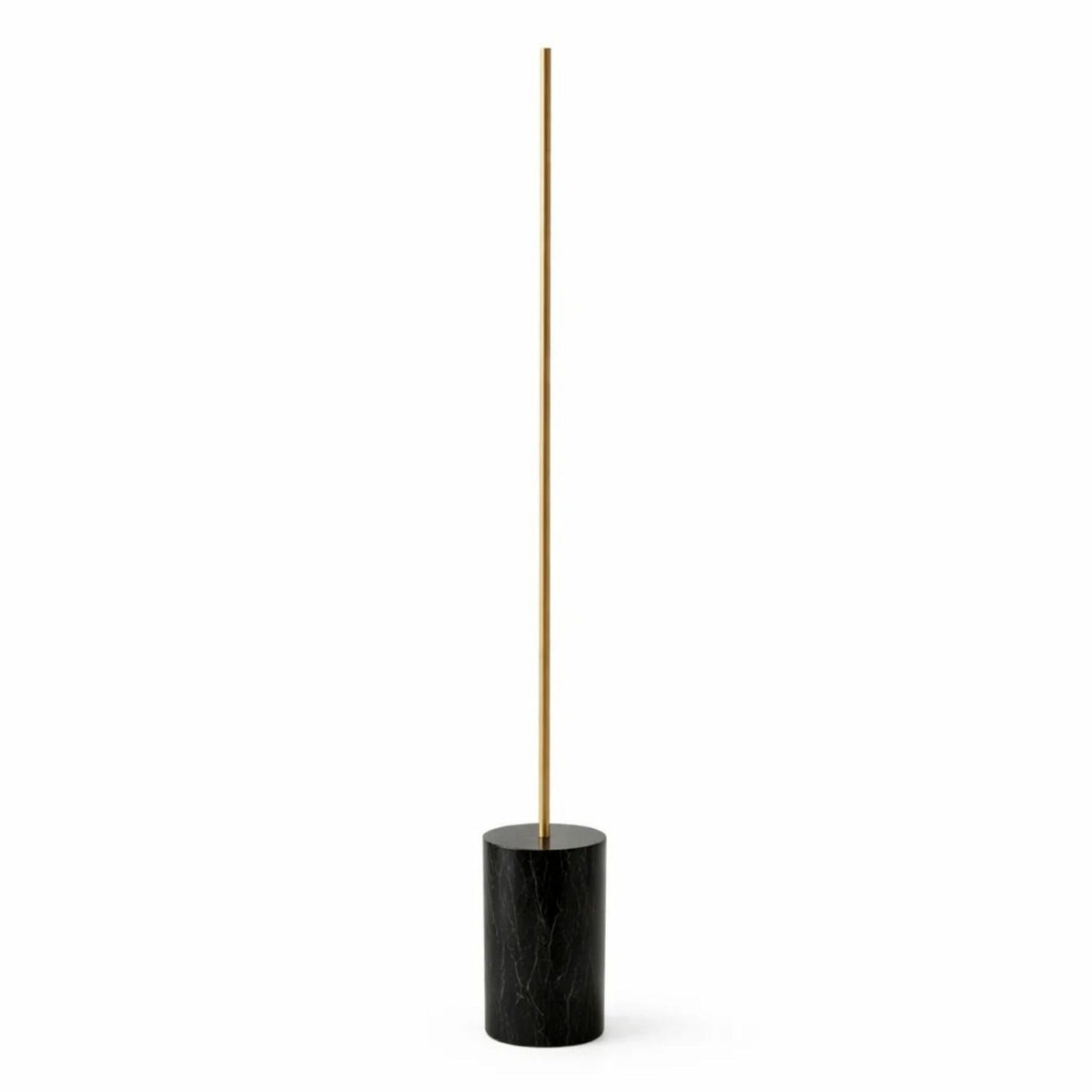Prism - LED Floor Lamp With On / Off Switch Base - Gold / Marble