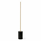 Prism - LED Floor Lamp With On / Off Switch Base - Gold / Marble