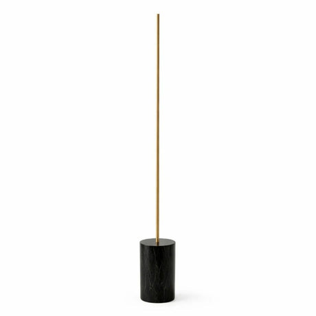 Prism - LED Floor Lamp With On / Off Switch Base - Gold / Marble - view 2