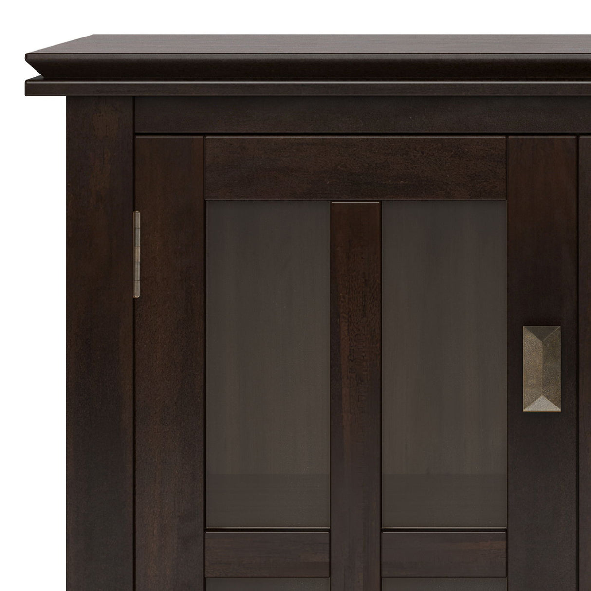 Artisan - Low Storage Cabinet - Tobacco Brown by Simpli-Home | Bel Furniture