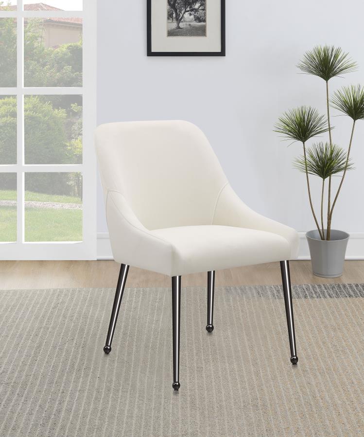 Mayette Upholstered Dining Side Chair  (Set of 2)