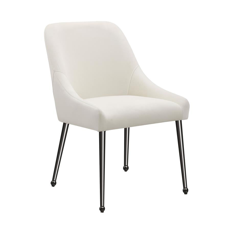 Mayette Upholstered Dining Side Chair  (Set of 2)