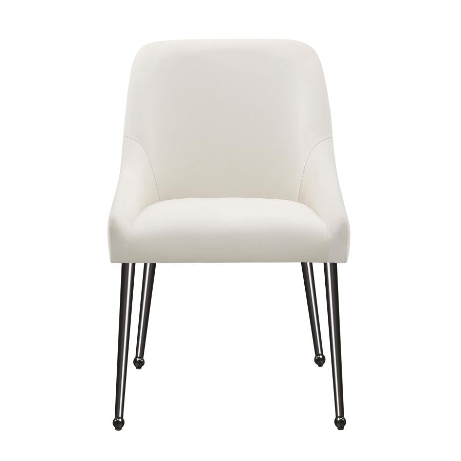Mayette Upholstered Dining Side Chair  (Set of 2)