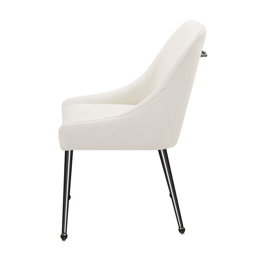 Mayette Upholstered Dining Side Chair  (Set of 2)