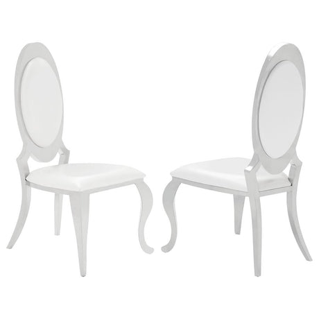 Anchorage Upholstered Dining Chair (Set of 2) Cream