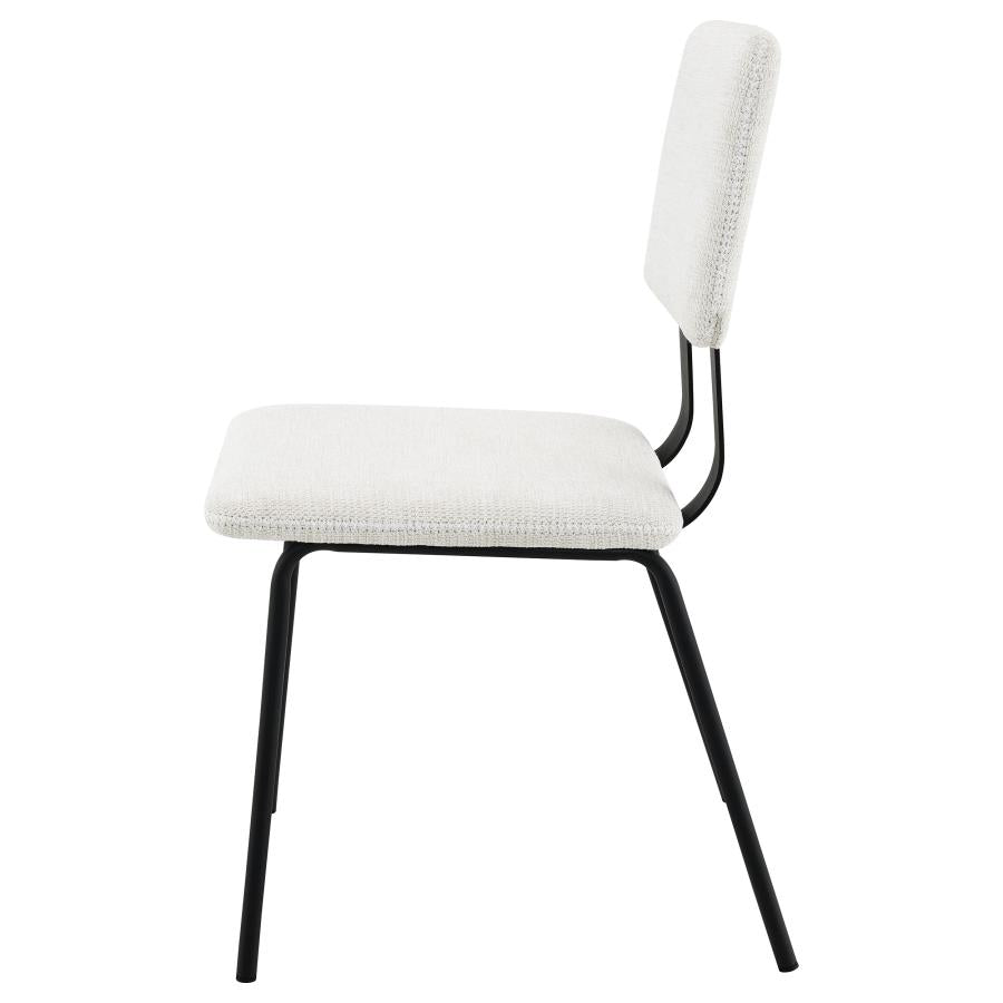 Calla Fabric Upholstered Dining Side Chair (Set of 2)