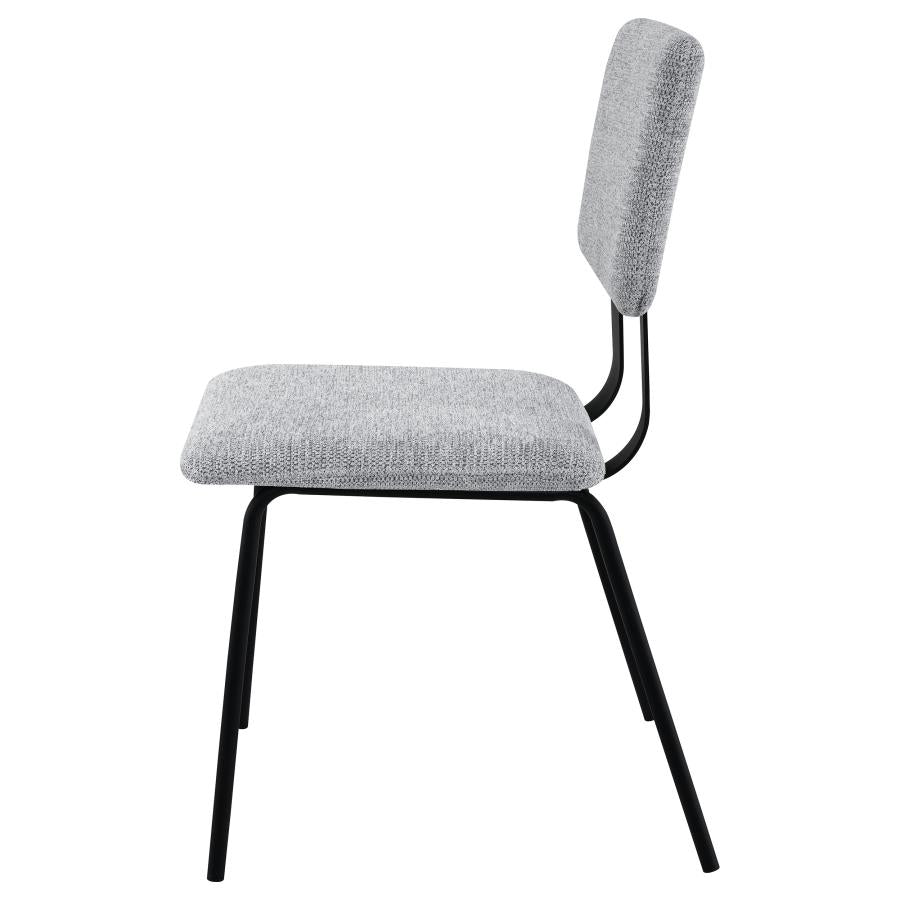 Calla Fabric Upholstered Dining Side Chair (Set of 2)