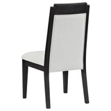 Brookmead Extension Leaf Dining Table Set Black