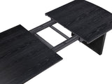 Brookmead Extension Leaf Dining Table Set Black