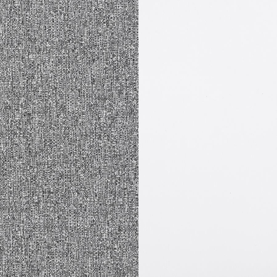 Carissa Upholstered Dining Side Chair Light Grey (Set of 2)