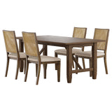 Matisse 5-piece Rectangular Dining Table Set L