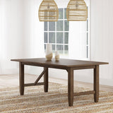 Matisse - Rectangular Wood Dining Table - Dark Brown