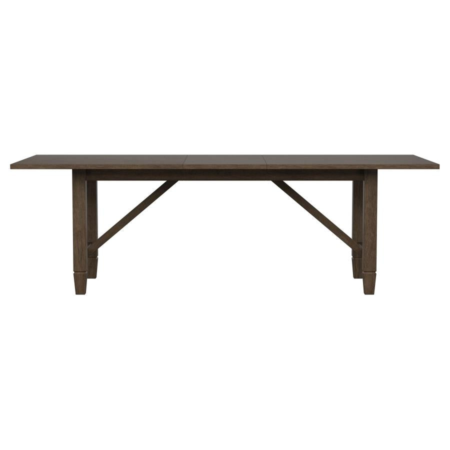 Matisse - Rectangular Wood Dining Table - Dark Brown