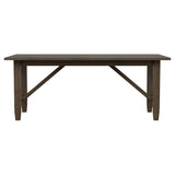Matisse - Rectangular Wood Dining Table - Dark Brown
