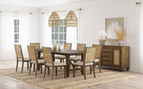 Matisse - Rectangular Wood Dining Table - Dark Brown