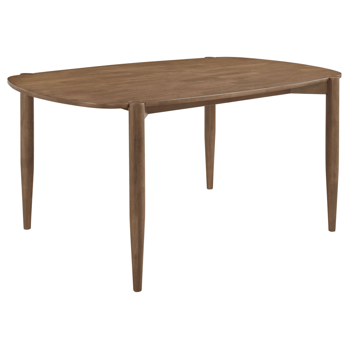 Dortch - Oval Solid Wood Dining Table - Walnut