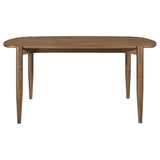 Dortch - Oval Solid Wood Dining Table - Walnut