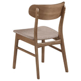 Dortch - Dining Side Chair (Set of 2) - Walnut And Brown