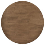 Dinah - Round Solid Wood Dining Table - Walnut