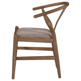 Dinah - Wood Wishbone Dining Side Chair (Set of 2) - Walnut