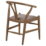 Dinah - Wood Wishbone Dining Side Chair (Set of 2) - Walnut
