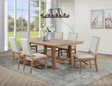 Middleton - Extension Leaf Dining Set With Upholstered Chairs