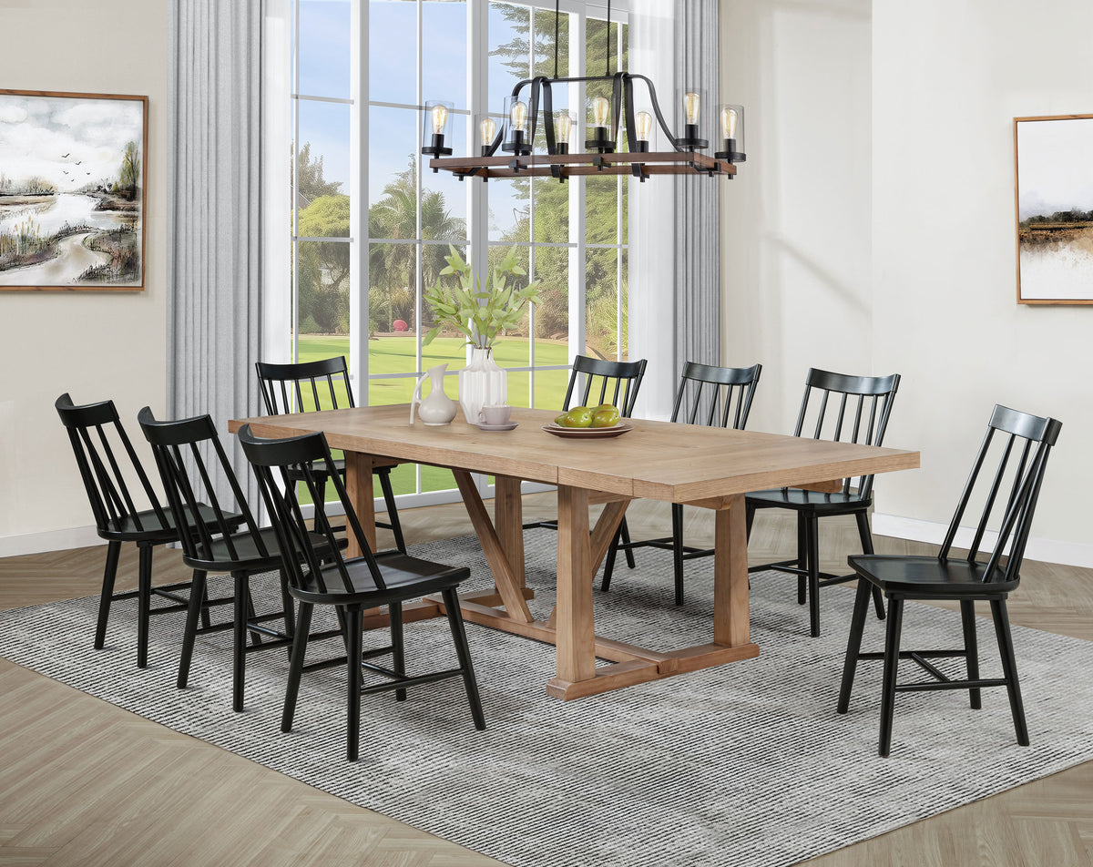 Middleton - 106" Extension Leaf Dining Set