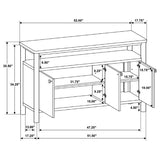 Crestmore - Dining Cabinet Sideboard Buffet - Walnut