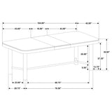 Arini - Extension Leaf Dining Table - Sand Wash