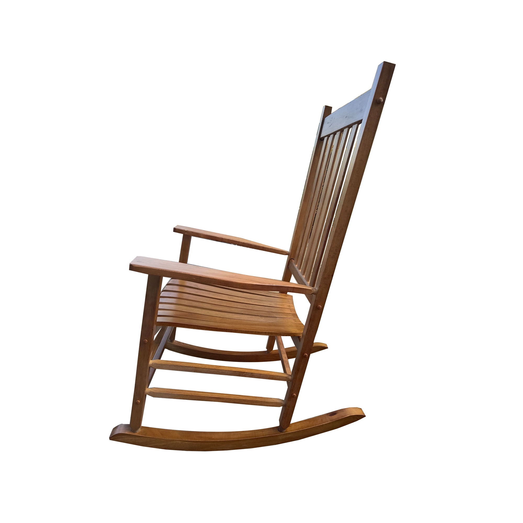 Balcony Porch Adult Rocking Chair - Wood