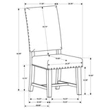 Twain Upholstered Dining Side Chair (Set of 2)