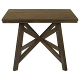 Canfield - 5 Piece Counter Height Dining Set - Brown