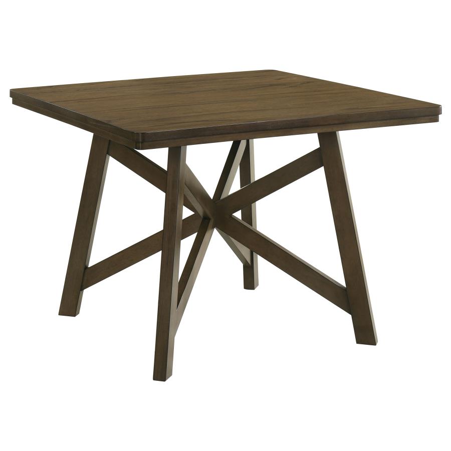 Canfield Square Counter Height Dining Table Brown
