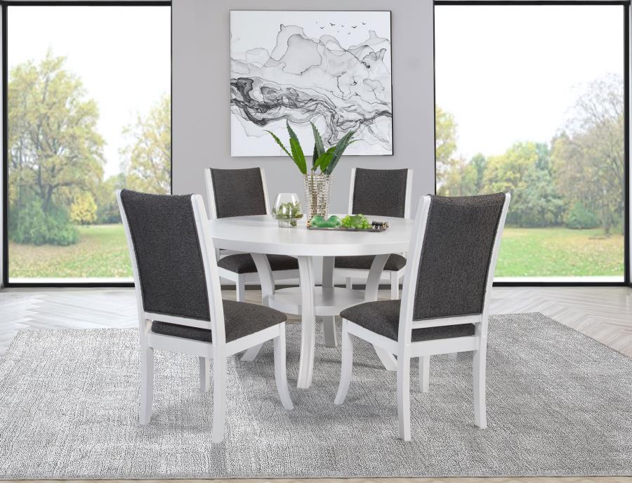 Judd Round Wood Dining Table Set