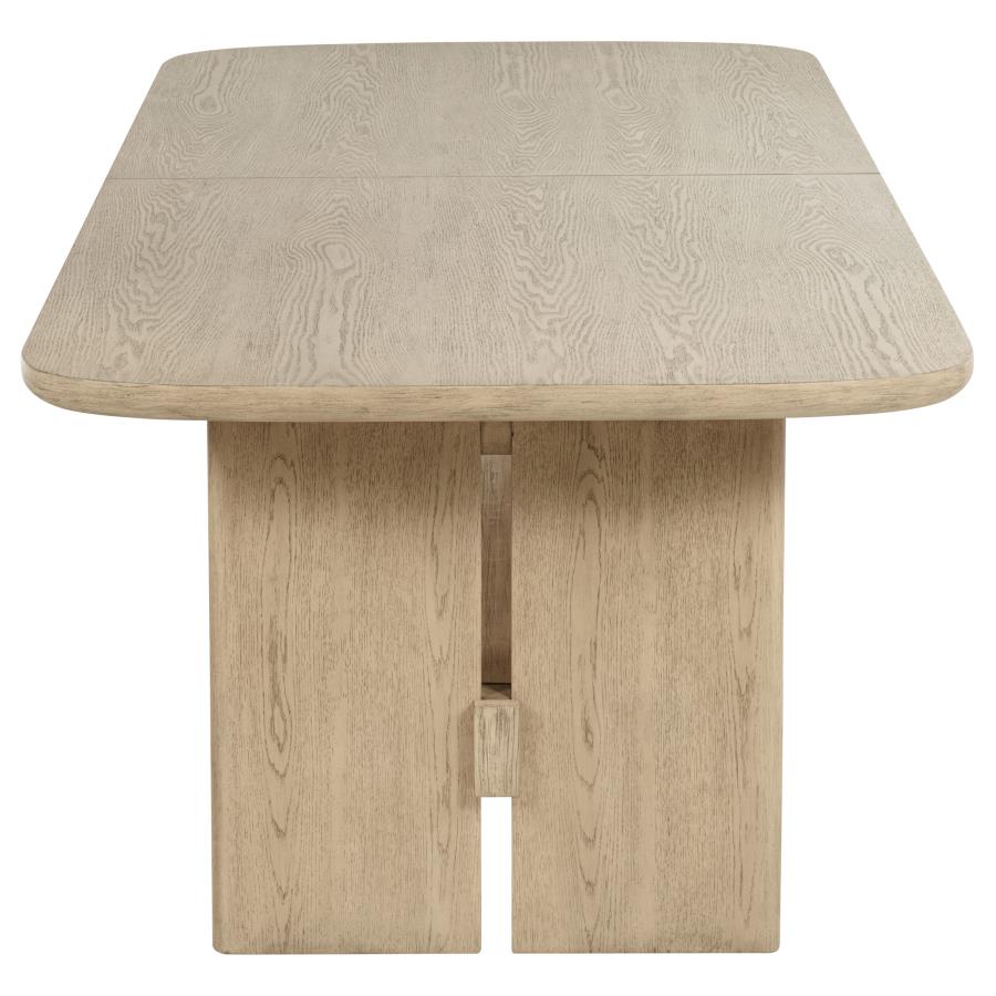 Kailani - Rectangular Wood Dining Table - Beige Oak