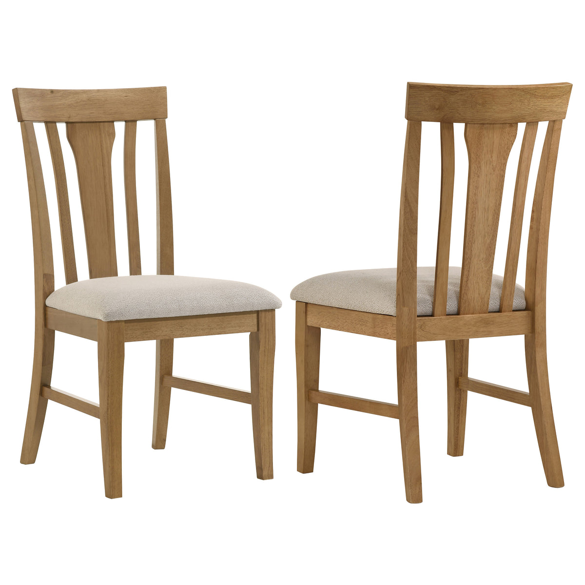Hartville - Dining Side Chair (Set of 2) - Natural Light Brown