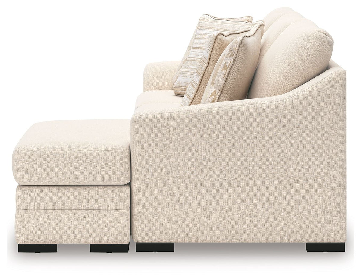 Lango - Jute - Sofa Chaise by Benchcraft® | Bel Furniture