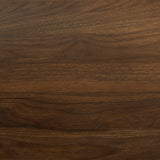 Contemporary 2 Door Mixed-Material Corner Accent Cabinet by Walker Edison | Bel Furniture