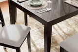 Langwest - Brown - Dining Room Table Set (Set of 6) by Signature Design by Ashley® | Bel Furniture