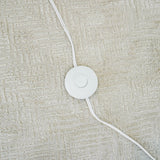 Tall Corner Floor Lamp For Living Room - White