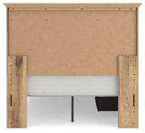 Makidern - Panel Storage Bed With Under Bed Storage Unit