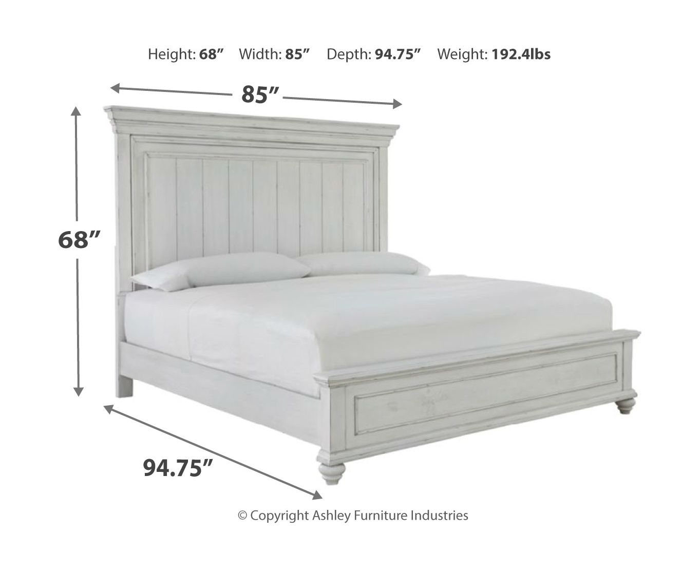 Kanwyn - Panel Bedroom Set