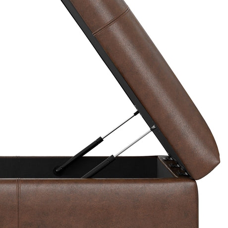 Gabbie - Coffee Table Upholstered Storage Ottoman - view 7