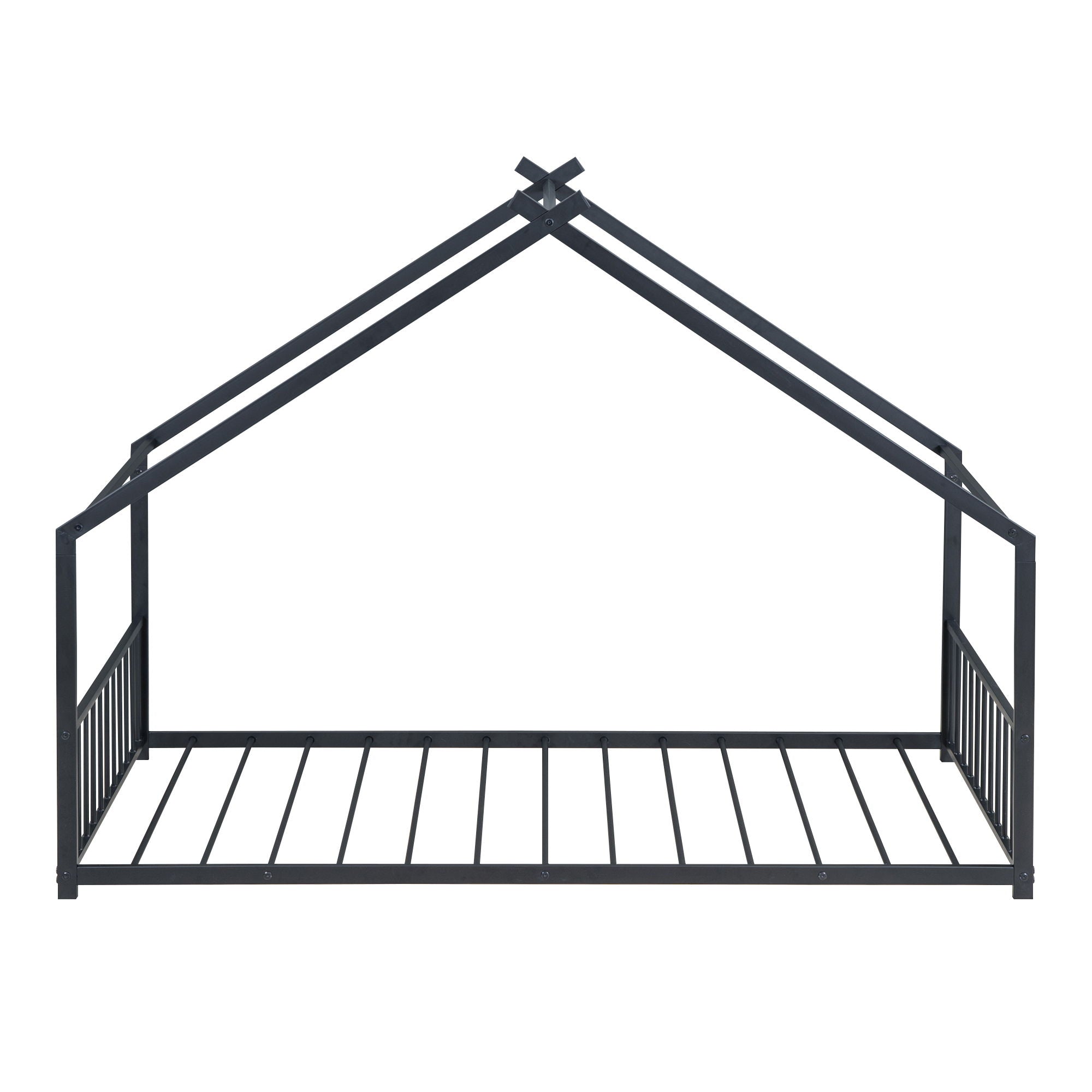 Metal House Bed