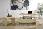 Canoga - Lift Top Cocktail Coffee Table Set - Light Oak