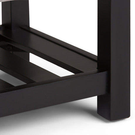Cosmopolitan - Storage Ottoman Bench With Open Bottom - view 12
