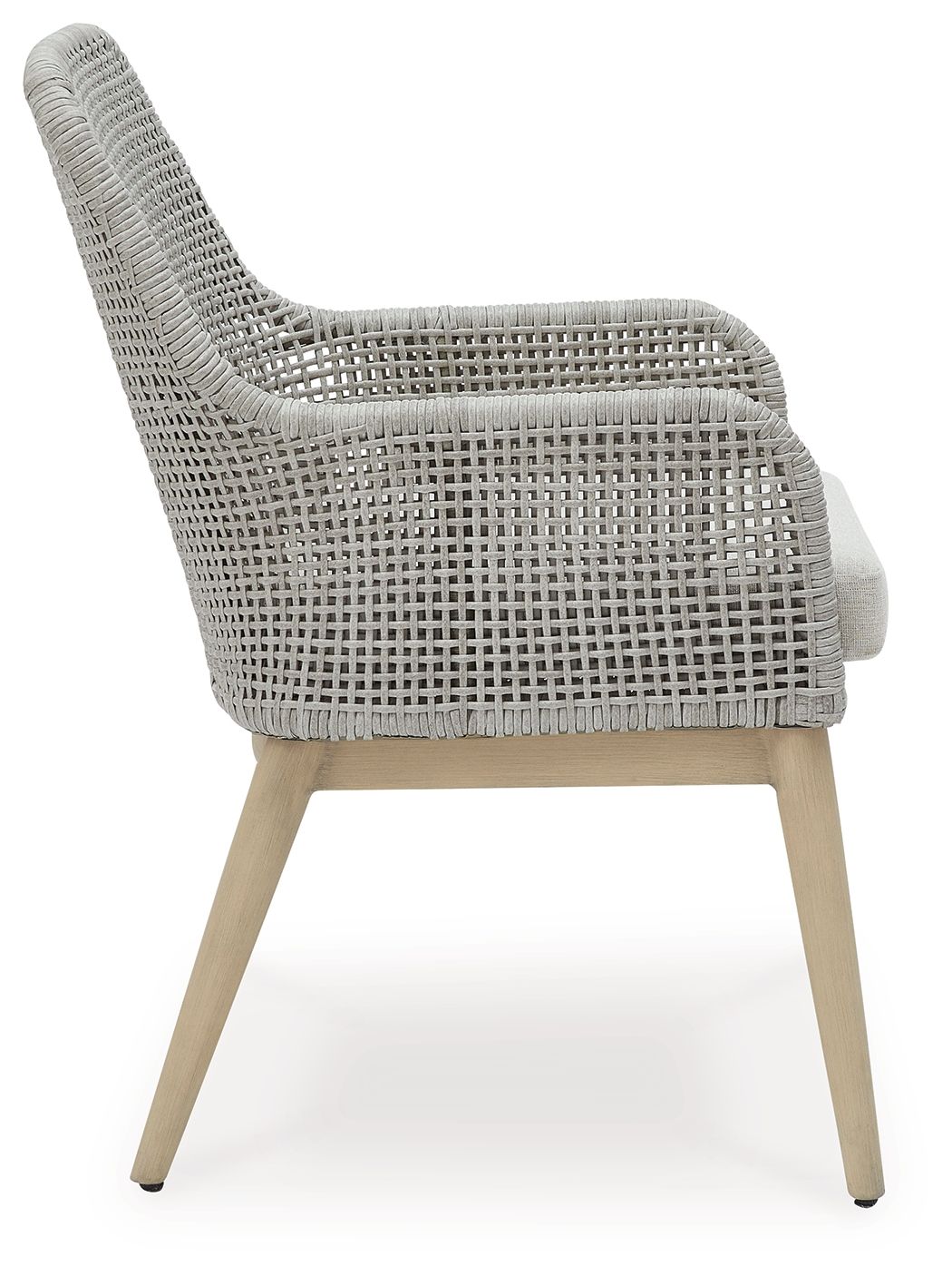 Seton Creek - Gray - Arm Chair With Cushion (Set of 2) by Signature Design by Ashley® | Bel Furniture