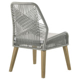 Nakia Woven Rope Dining Side Chairs (Set of 2)