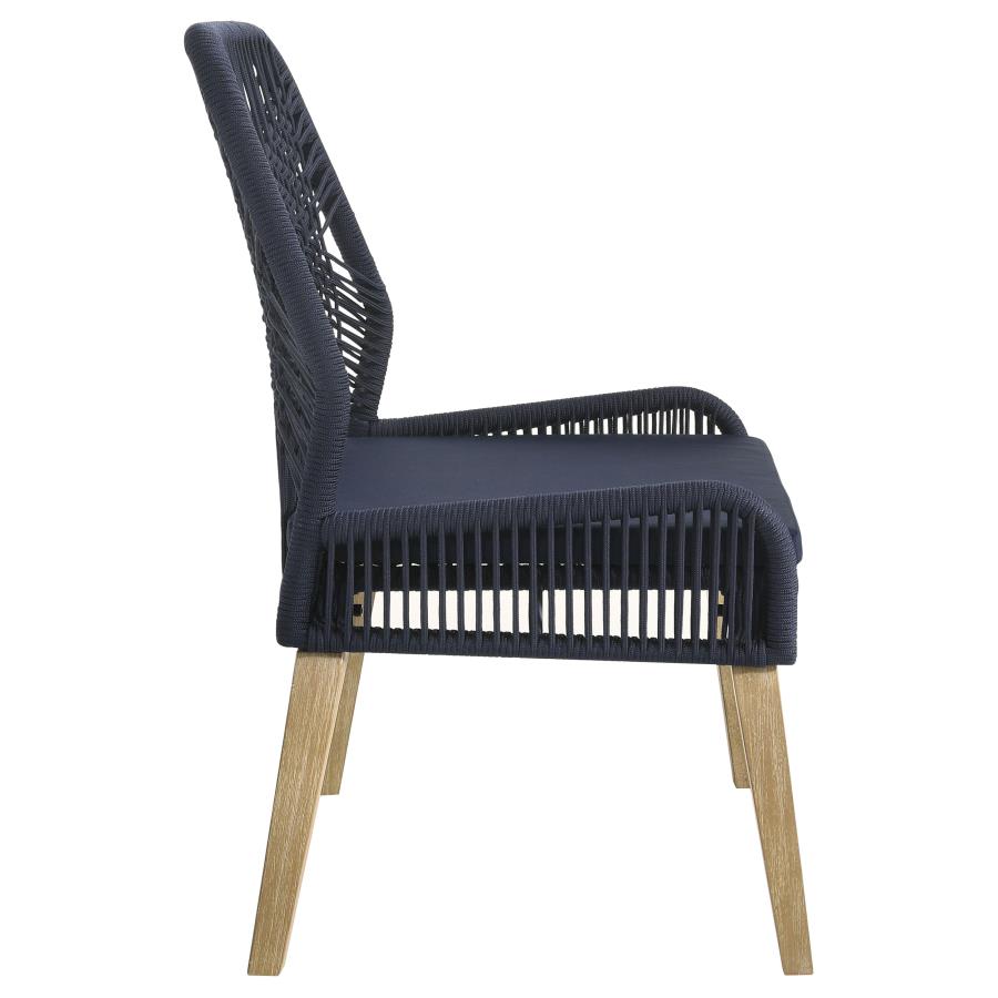Nakia Woven Rope Dining Side Chairs (Set of 2)