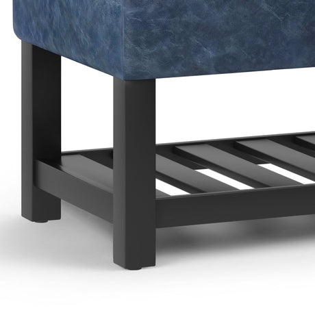 Cosmopolitan - Storage Ottoman Bench With Open Bottom - view 13
